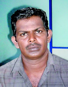 Sinniah Baskaran PTI and Pole Vault Coach of Arunodaya College Jaffna.
