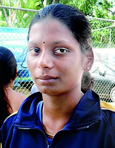 Thanuja, the current record holder for the Pole Vault event for Girls’ Under-21 and winner of seven gold medals at the All Islands Athletic Championships in a career that spanned for five years.
