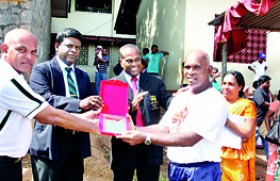 Veteran Athlete Rupasinghe felicitated