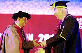 Jagath Alwis conferred with a Honorary Doctorate by Middlesex University UK