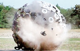 Can this giant ball rid  the world of landmines?