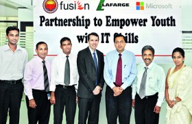 Lafarge Mahaweli Cement and Microsoft partners Sarvodaya in IT project