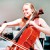 The golden-haired princess of cello