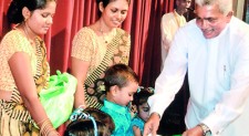 Books and stationery presented to pre-school children