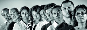 Moving to a new beat-- Some of the Dance Platform artistes. Pic by Lekha Edirisinghe