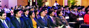Graduates and Invitees at ESOFT Metro Campus Graduaion 2012