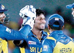 Rain no barrier; Lanka take series with ease