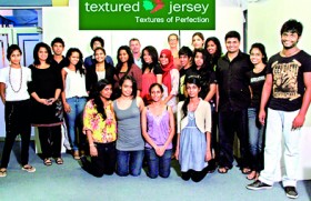 Three unique ‘Textured Jersey’ collections at SLDF 2012