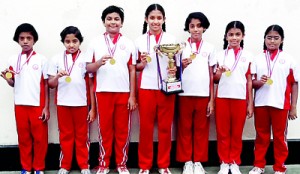 Badminton Under 12 Super Division Champions