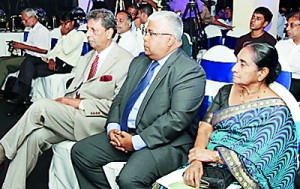 General Rohan Daluwatte, Mr. Kamal Ratwatte and Mrs. Rohini Alles