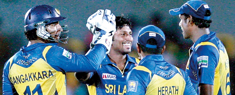 Rain no barrier; Lanka take series with ease