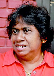 The problem is that the standards of female athletes have gone down.  In rural areas they have a lot of talent but the problem is that they are very poor.  So if they come to the city their talent can be identified and they can be properly trained. All the facilities are in Colombo. - Badra Gunawardena (Renowned past athlete and coach)