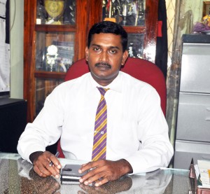 The Present  Principal Mr.C.D. Nagahawatte