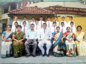 The Students who got through the Grade 5 Scholarship Examination, 2012