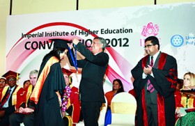 The start for a brighter tomorrow : A Glimpse of the IIHE Graduation 2012