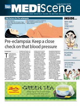 MediScene Front Page