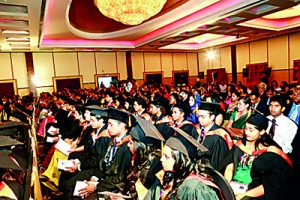 The University of Wales graduates from IIHE - 2012