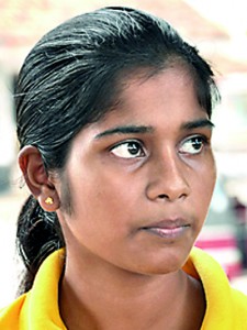 There are good football players in the country but they are not recognized. The sport should be promoted by local sports authorities and at the school level. They should also identify talented players. - Chamini Dhananjika - (Student)