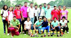 Athletes who represented the Galle district with theire haul of trophies