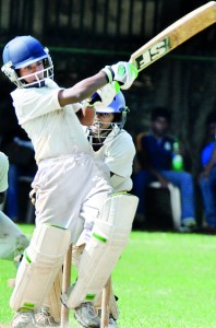 Riyan Perera - Man of the match, hitting one of his boundaries