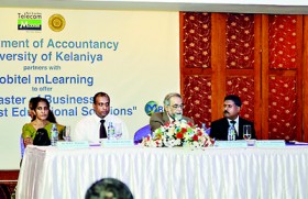 Flexible solution for bright future – University of Kelaniya offers Master of Business through mLearning