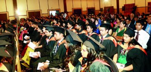 The University of Wales graduates from IIHE - 2012