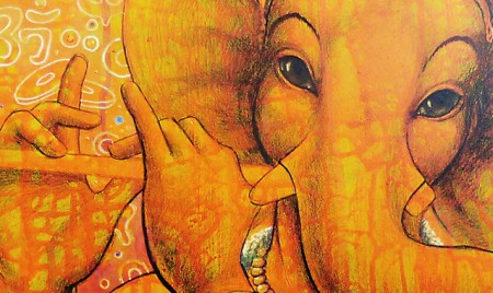 Under the gaze of Ganesh