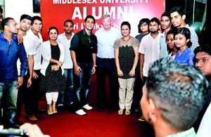 Alumni of Middlesex University from ICBT celebrates third annual get-together