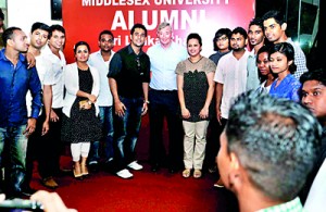 Alumni of Middlesex University from ICBT celebrates third annual get-together