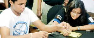 Yeshan Jayasuriya (left) took fourth place at the World Youth Scrabble Championships