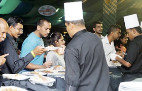 Succulent EH Sausages delight at Colombo Oktoberfest 2012