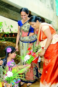 The Principal Welcomed by a Primary Student