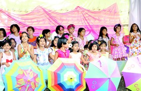 A colourful event from Kuda Kusum Balika M.V.Bandarawela
