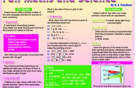 Fun Maths and Science