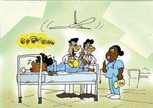 Cartoon-patient