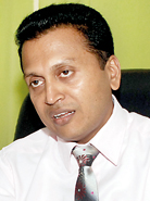 Matale Base Hospital head Dr. Arjuna Tillekeratne.  Pix by M.D. Nissanka