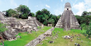 Mayan ruins at Tikal, Guatemala (Chen Siyuan/Wikimedia Commons)