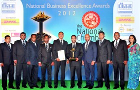 SLIM wins Gold at National Business Excellence Awards 2012