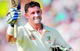 Australia’s Mike Hussey calls Test stumps at 37