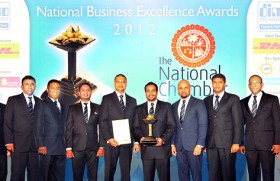 SLIM wins Gold at National Business Excellence Awards 2012
