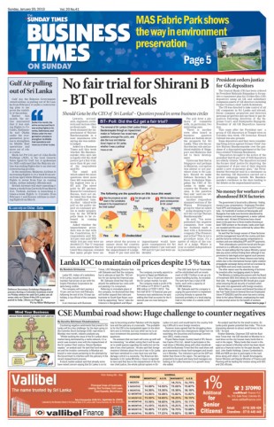 ST Business Times Front Page