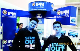 IPM ‘Blue men’ steal the show at EDEX