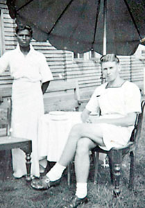 More than half a century ago: George in Ceylon during WWII