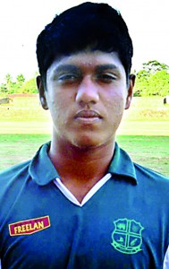 Sanjika Ridma, who scored  49 and took eight wickets for St Servatius’