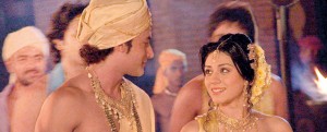 The wedding scene: Prince Siddhartha (Gagan Malik) and Princess Yasodhara (Anchal Singh)