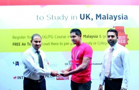 Students receive Free Air Tickets from BCAS to study in Malaysia