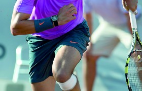 Nadal advances to semis in comeback event