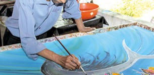 Master of Batik goes abstract in 99th exhibition