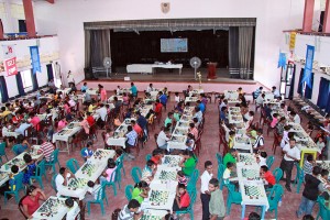 A Chess Tournament at  Damso Main Hall