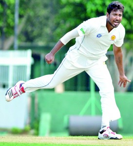Badureliya paceman Saliya Saman captured eight wickets as SSC tumbled to 102 at Maitland Place.